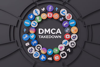 send dmca takedown notice instagram facebook tiktok telegram onlyfans reddit