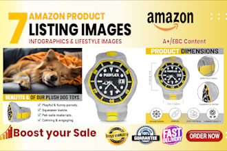 amazon listing images, infographic, lifestyle, a plus, ebc