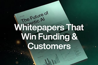 write a powerful technical whitepaper for your ai, saas or blockchain product