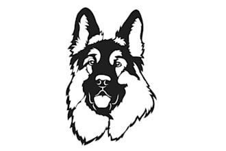 draw your dog or cat photo in to line art