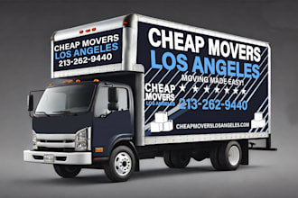 design amazing and professional trailer wrap, truck wrap