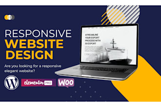 redesign responsive website in wordpress