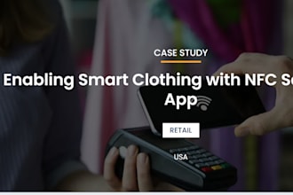 build streetwear, clothing brand, boutique website with nfc scanning app