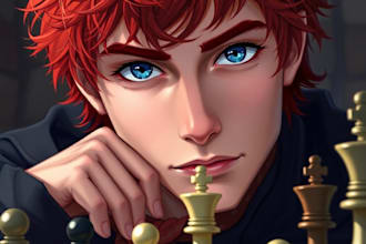 do fantasy concept art characters portrait illustration and digial painting