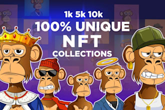 create custom nft collection for solana, opensea, rarible