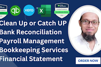 do setup cleanup bank reconciliation in quick books and xero