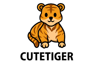 create a cute and kawaii cartoon mascot logo for you