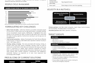 create a poster or a research paper