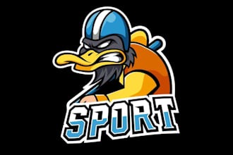 premium sports, mascot, esports and gaming logo