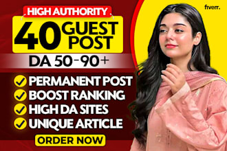 write and publish high da guest post with high authority backlinks