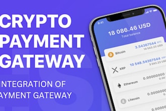 develop high risk gateway, payment processor crypto checkout