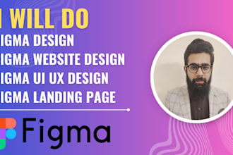do figma design, figma website design, figma ui ux design, figma landing page