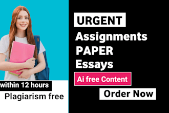 do essay writing, research and summary, case study analysis, report paper, apa