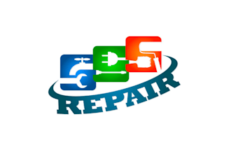 make talented traditional repair service logo