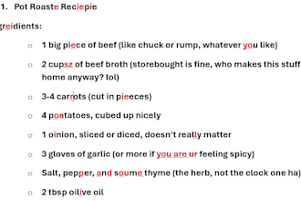 check your grammar and proofread your writing