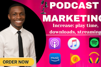 promote podcast, affiliate marketing content, inbound podcast, and scriptwriting