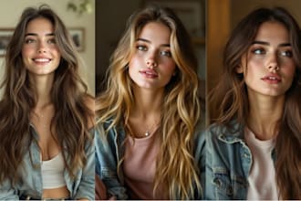 create realistic ai generated influencer for your instagram, onlyfans and fansly