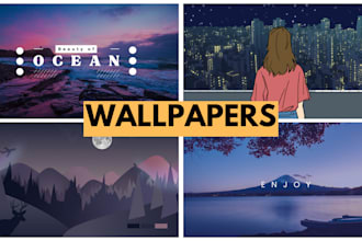 design stunning custom desktop and mobile wallpapers
