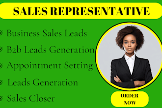 be sales closer, sales representative, hubspot management, gohighlevel expert