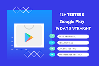provide 12 active testers google play console closed testing