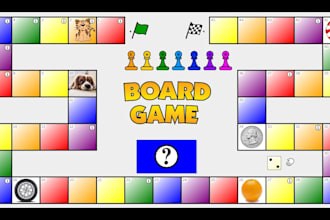 develop 2d 3d online multiplayer ludo game, chess game, board game, card game