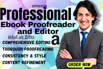 do book proofreading, editing, and formatting for a polished manuscript