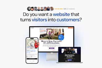 create a webflow website that turns visitors into customers