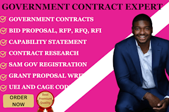 research government contracts, respond to bid proposal, response to rfp