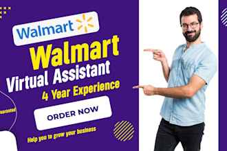 be your walmart virtual assistant,walmart dropshipping,walmart wfs,walmart pl