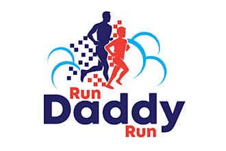 make strong gym run and fitness logo