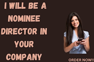 be a nominee director in your company