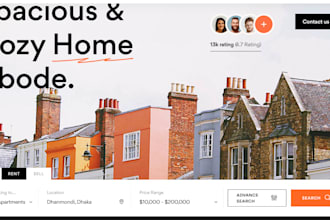 short term rental website, vacation rental, apartment booking website