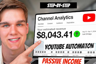 manage and monetize your faceless youtube channel for passive income