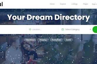 customize and design brilliant directories website