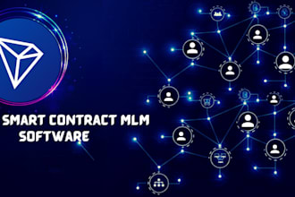 develop MLM smart contract, binary MLM, matrix MLM software, mlm website