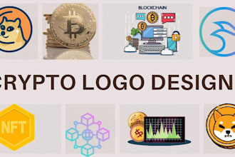 design cryptocurrency bitcoin token logo for coin token design crypto meme