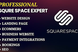 be your professional squarespace website builder
