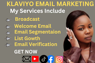 create klaviyo email marketing list growth