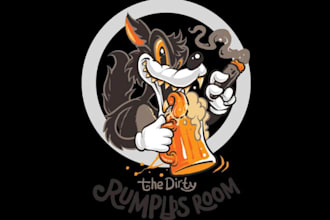 create a mascot logo, character, and cartoon for you