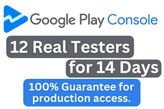 12 testers google play console closed testing
