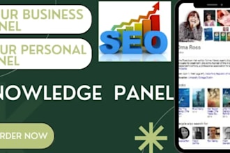 create a verified google knowledge panel for individuals and businesses