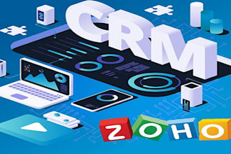 do CRM workflow integration with zapier, make, monday, clickup, zoho CRM
