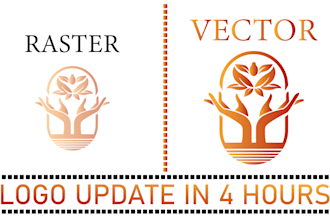 recreate and update your logo creatively