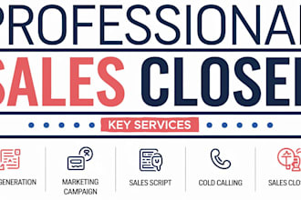 be your sales representative sales agent sales closer boost your revenue