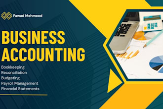 provide full bookkeeping services, reconciliation, quickbooks and xero setup