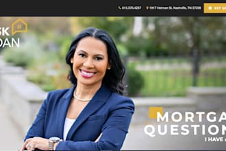 build mortgage website, mortgage calculator, mortgage landing page and lead form