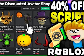 be a professional roblox scripter for your roblox game