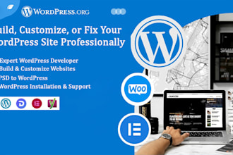 build, customize, or fix your wordpress site professionally