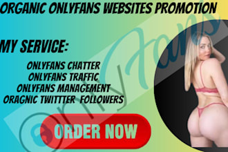 do expert onlyfans page promotion, management, chatter, business marketing