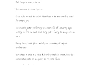 write custom poems or give feedback on your personal work